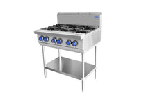 Load image into Gallery viewer, 6 BURNER COOK TOP NG AT80G6B-F-NG
