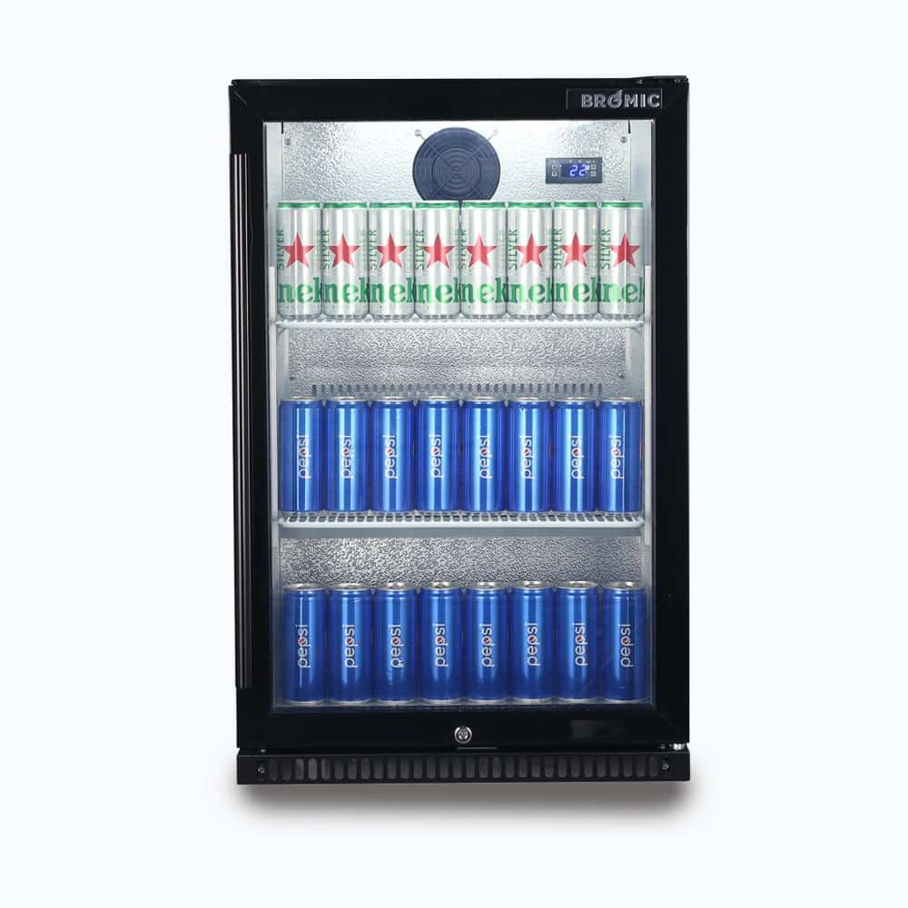 Bromic Back Bar Fridge - 118L - 1 Door - Hinged  (5 Years Warranty)