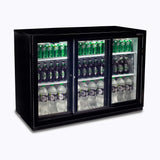 Bromic Back Bar Fridge - 307L - 3 Doors - Sliding  (5 Years Warranty)