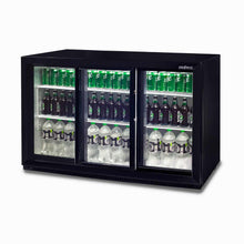 Load image into Gallery viewer, Bromic Back Bar Fridge - 307L - 3 Doors - Sliding  (5 Years Warranty)
