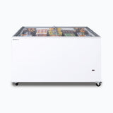 Bromic Display Chest Freezer - 401L - Flat Glass Top     (5 Years Warranty)