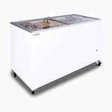 Bromic Display Chest Freezer - 401L - Flat Glass Top     (5 Years Warranty)