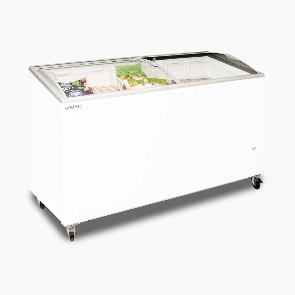 Bromic Display Chest Freezer - 427L - Curved Glass Top  (5 Years Warranty)