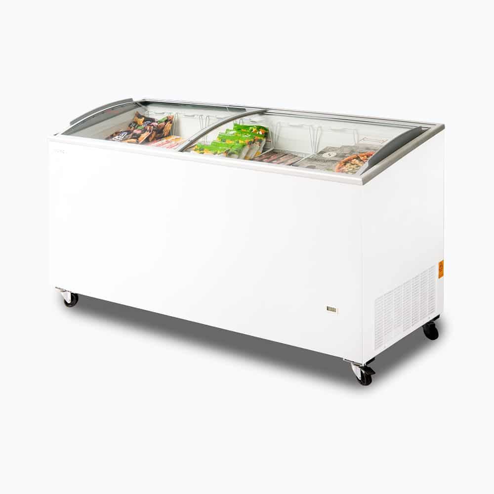 Bromic Display Chest Freezer - 555L -  Curved Glass Top  (5 Years Warranty)