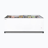Bromic display Chest Freezer - 670L - Flat Glass Top    (5 Years Warranty)