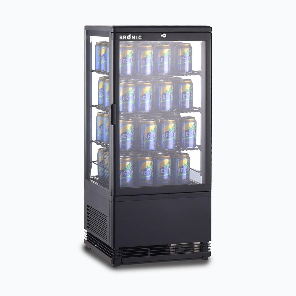 Bromic Countertop Fridge 78L - 1 Door - Flat Glass  (5 Years Warranty)