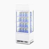 Bromic Countertop Fridge - 78L - 1 Door - Flat Glass - White  (5 Years Warranty)