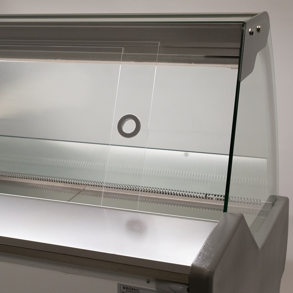 Bromic Curved Glass Deli Display - 2580mm  (5 Years Warranty)