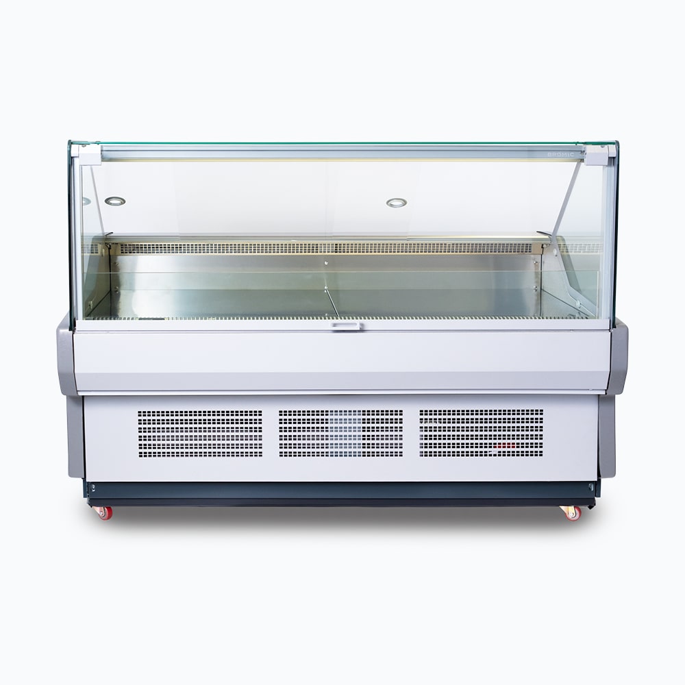 Bromic Square Glass Deli Display - 1955mm  (5 Years Warranty)