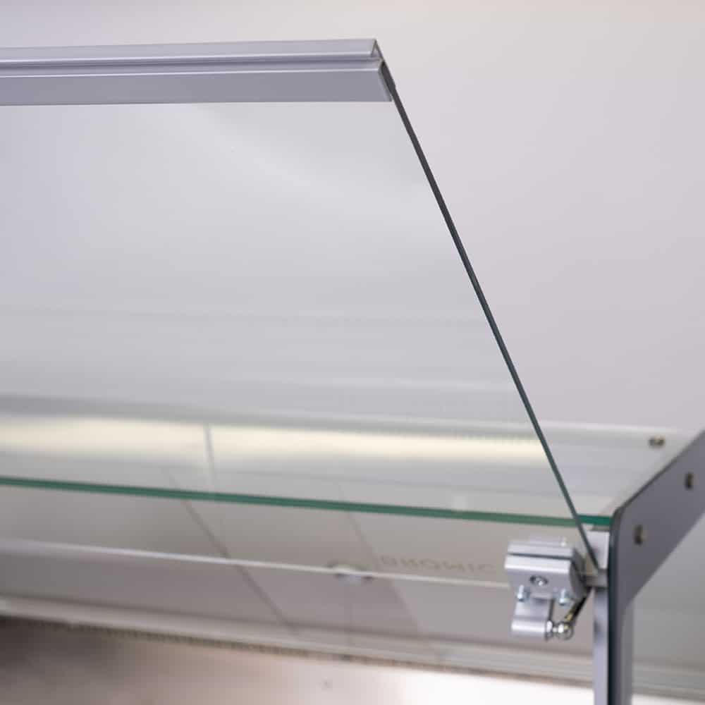 Bromic Square Glass Deli Display - 1955mm  (5 Years Warranty)