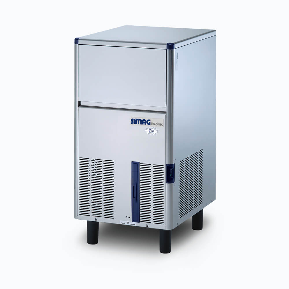 Bromic Self Contained Ice Machine - Solid Cube - 37kg/24h - 20kg cap  (5 Years Warranty)