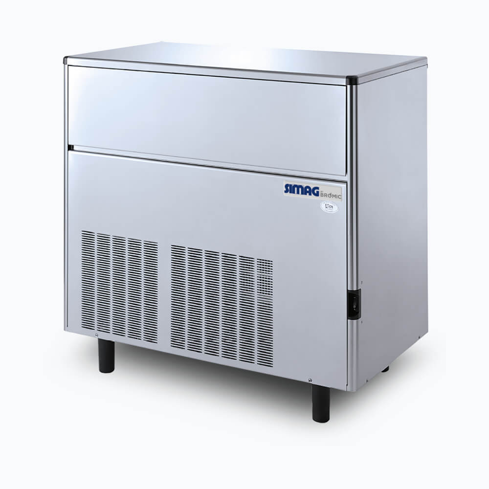 Bromic Self Contained Ice Machine - Hollow Cube - 165kg/24h - 50kg cap    (5 Years Warranty)