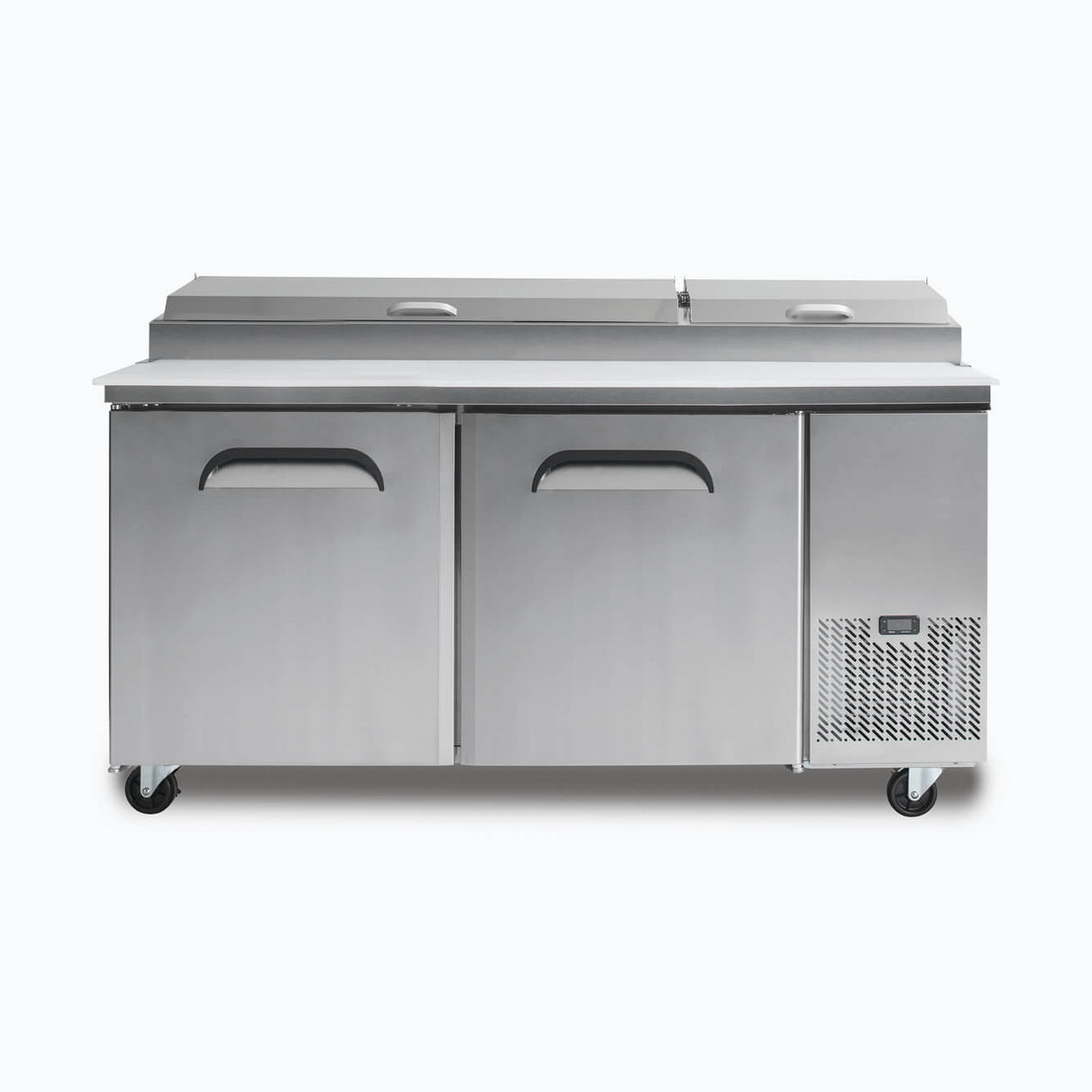 Bromic Pizza Prep Fridge - 2  Doors - 1702mm - 9 Pans  (5 Years Warranty)