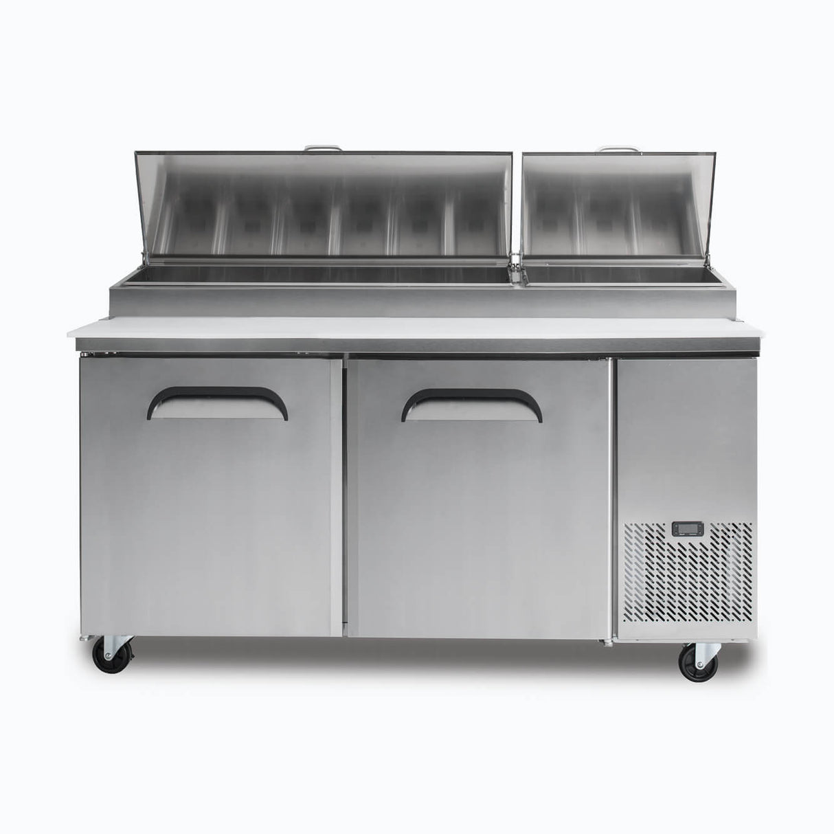 Bromic Pizza Prep Fridge - 2  Doors - 1702mm - 9 Pans  (5 Years Warranty)
