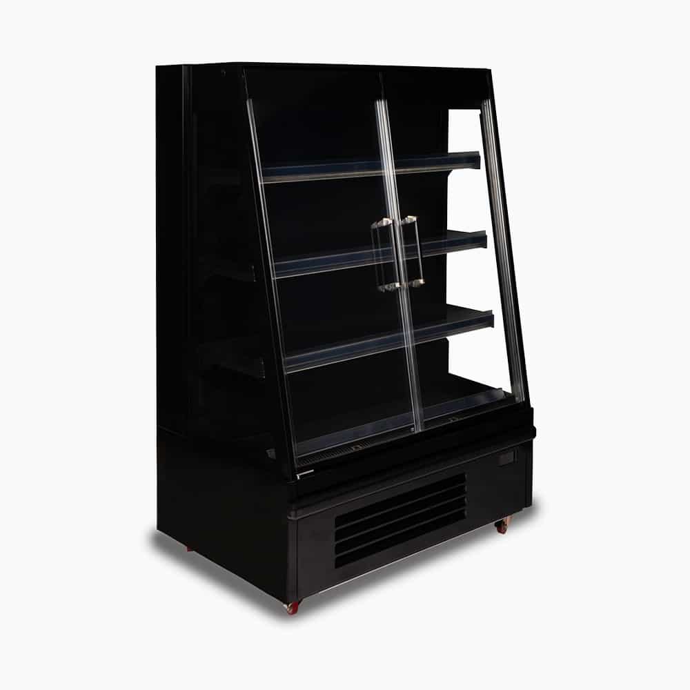 Bromic Semi Vertical Display Fridge - 938mm - 2 Doors - Hinged  (5 Years Warranty)