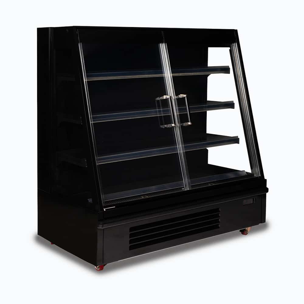 Bromic Semi Vertical Display Fridge - Gondola - 1580mm - 2 Doors - Hinged  (5 Years Warranty)