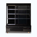Bromic Semi Vertical Display Fridge - 1250mm - 2 Doors - Sliding  (5 Years Warranty)