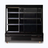 Bromic Semi Vertical Display Fridge - Gondola - 1580mm - 2 Doors - Sliding  (5 Years Warranty)