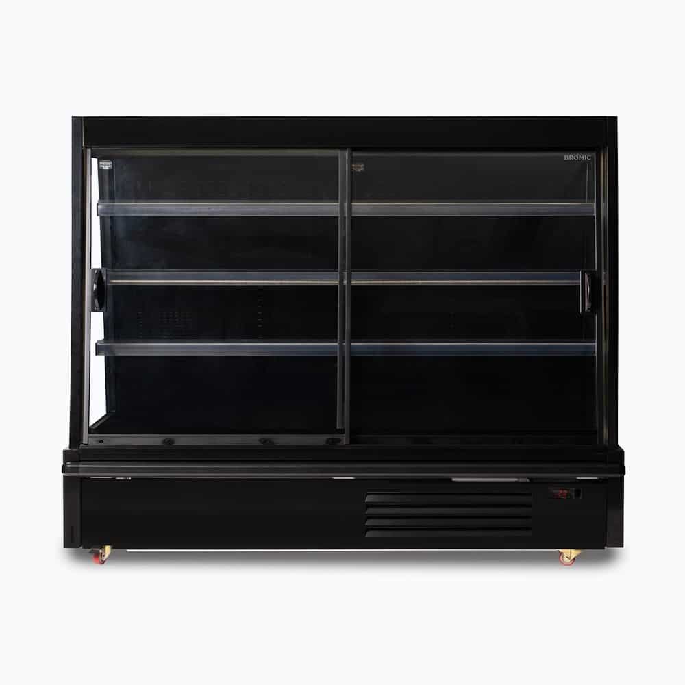 Bromic Semi Vertical Display Fridge - 1875mm - 2 Doors - Sliding  (5 Years Warranty)