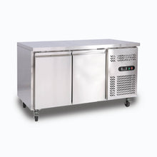 Load image into Gallery viewer, Bromic Under Bench Freezer - 282L - 2 Doors - Stainless Steel

