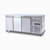 Bromic Under Bench Freezer - 417L - 3 Doors - Stainless Steel  (5 Years Warranty)