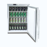 Bromic Under Bench Fridge - 138L - 1 Door - Stainless Steel  (5 Years Warranty)