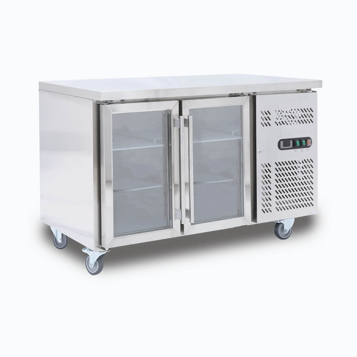 Bromic Under Bench Display Fridge - 282L - 2 Doors - Glass  (5 Years Warranty)