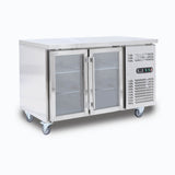 Bromic Under Bench Display Fridge - 282L - 2 Doors - Glass  (5 Years Warranty)
