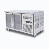 Bromic Under Bench Display Fridge - 282L - 2 Doors - Glass  (5 Years Warranty)