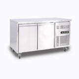 Bromic Under Bench Fridge - 282L - 2 Doors - Stainless Steel  (5 Years Warranty)