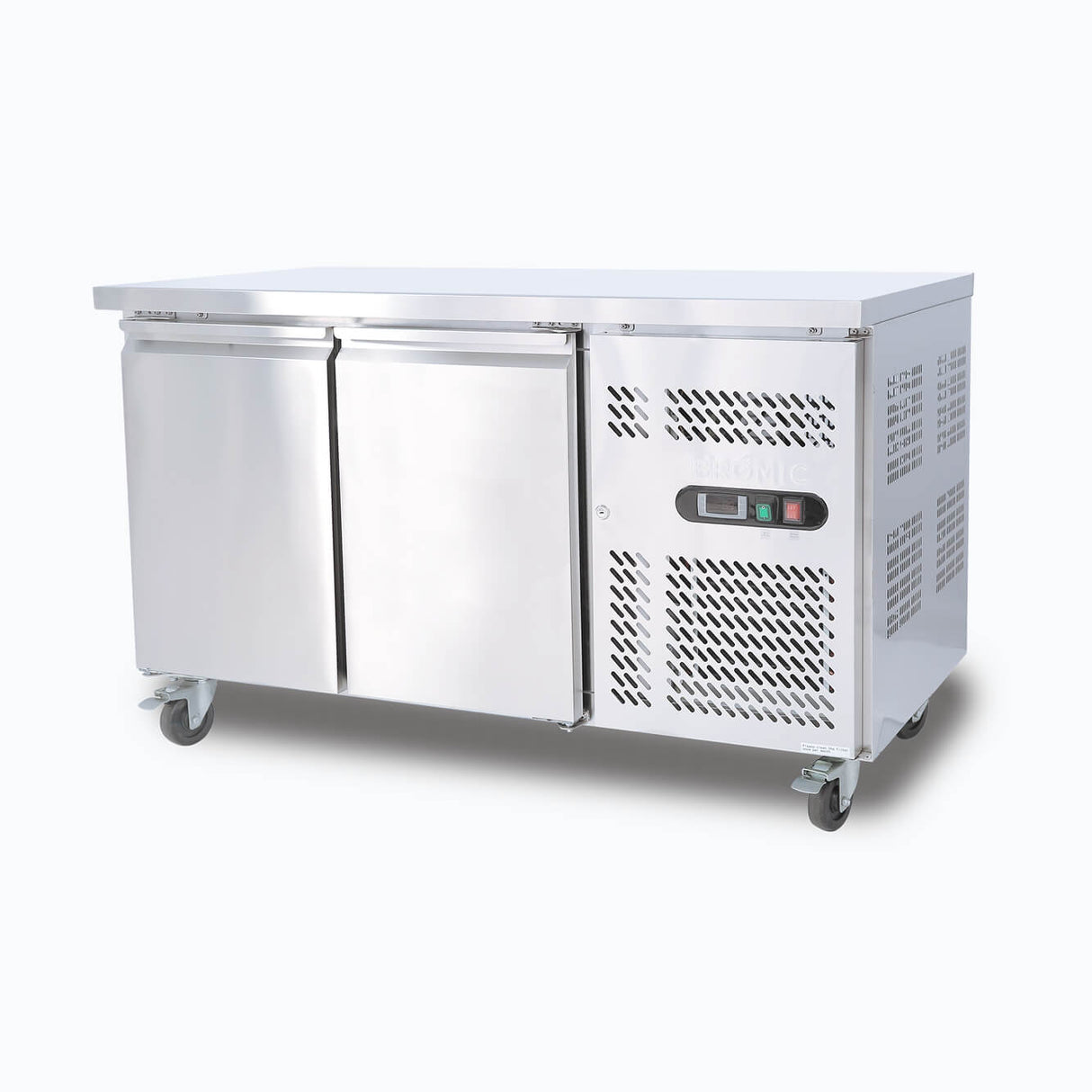 Bromic Under Bench Fridge - 282L - 2 Doors - Stainless Steel  (5 Years Warranty)