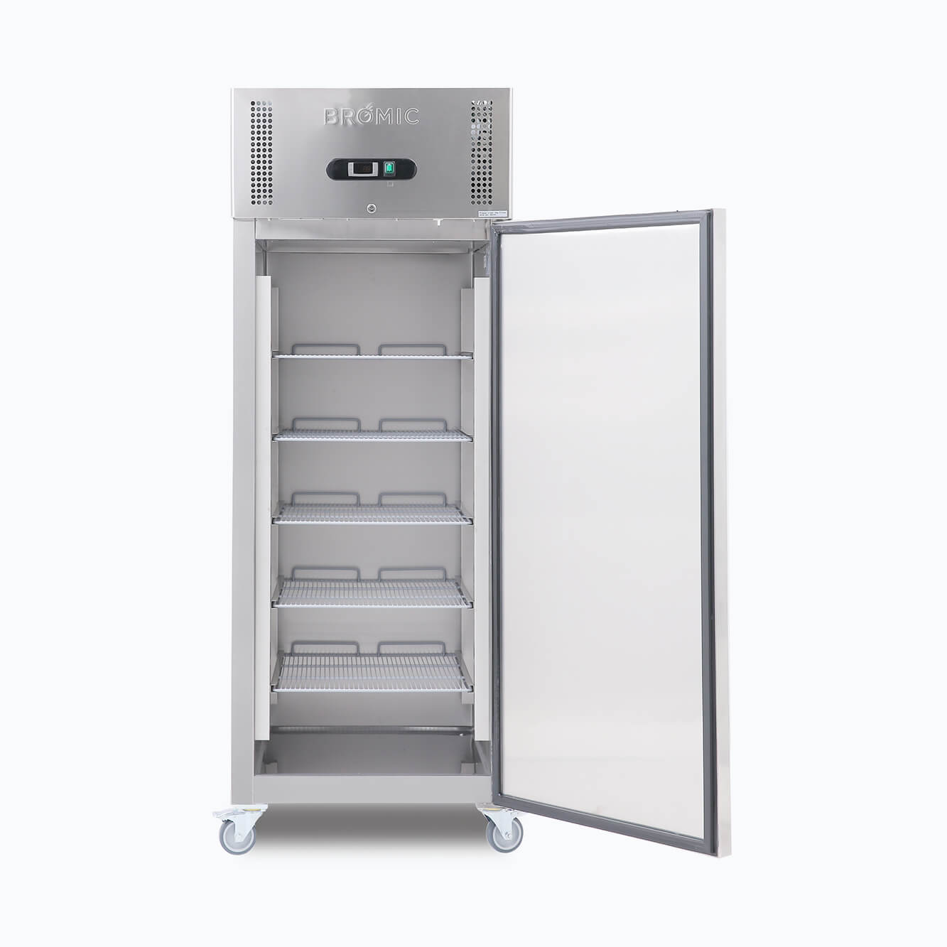 Bromic Upright Freezer - 650L - 1 Door - Stainless Steel