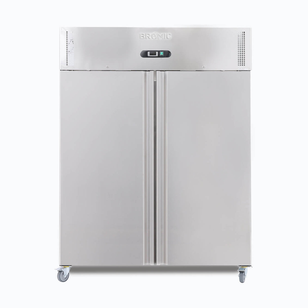 Bromic Upright Freezer - 1300L - 2 Doors - Stainless Steel    (5 Years Warranty)