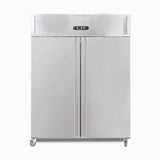 Bromic Upright Freezer - 1300L - 2 Doors - Stainless Steel    (5 Years Warranty)