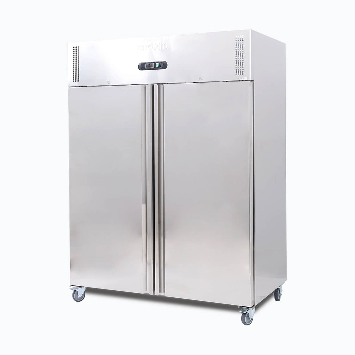 Bromic Upright Freezer - 1300L - 2 Doors - Stainless Steel    (5 Years Warranty)
