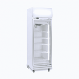 Bromic Upright Display Fridge - 444L - 1 Door - Flat Glass - Lightbox     (5 Years Warranty)