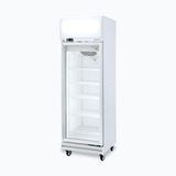Bromic Upright Display Fridge - 444L - 1 Door - Flat Glass - Lightbox     (5 Years Warranty)