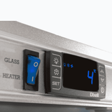 Bromic Upright Display Fridge - 444L - 1 Door - Flat Glass - Lightbox     (5 Years Warranty)