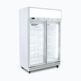 Bromic Upright Display Fridge - 976L - 2 Doors - Flat Glass - Lightbox     (5 Years Warranty)