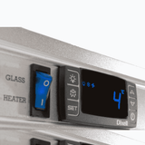 Bromic Upright Display Fridge - 976L - 2 Doors - Flat Glass - Lightbox     (5 Years Warranty)