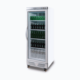 Bromic Upright Display Fridge - 290L - 1 Door - Flat Glass  (5 Years Warranty)