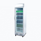 Bromic Upright Display Fridge - 372L - 1 Door - Flat Glass - Lightbox  (5 Years Warranty)
