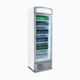 Bromic Upright Display Fridge - 438L - 1 Door - Flat Glass - Lightbox  (5 Years Warranty)