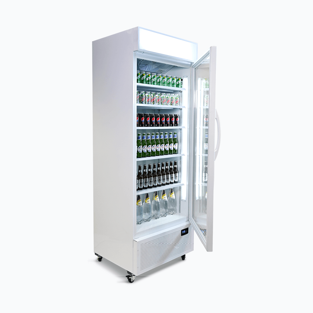Bromic Upright Display Fridge - 659L - 1 Door - Flat Glass - Lighbox    (5 Years Warranty)