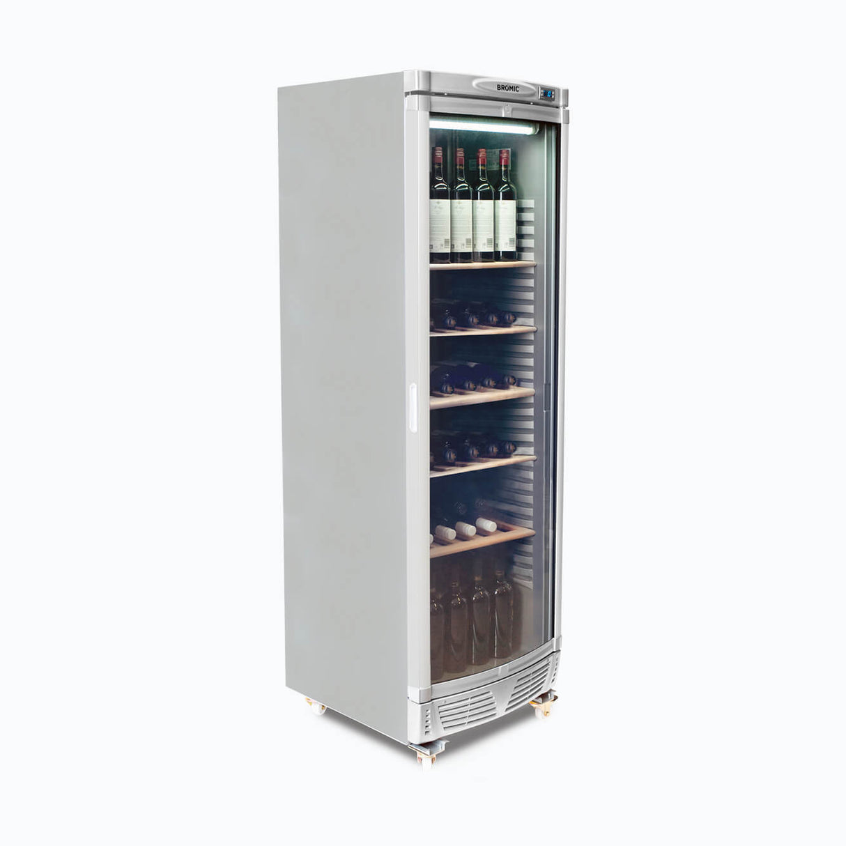 Bromic Wine Fridge - 372L - 1 Door - Curved Glass  (5 Years Warranty)