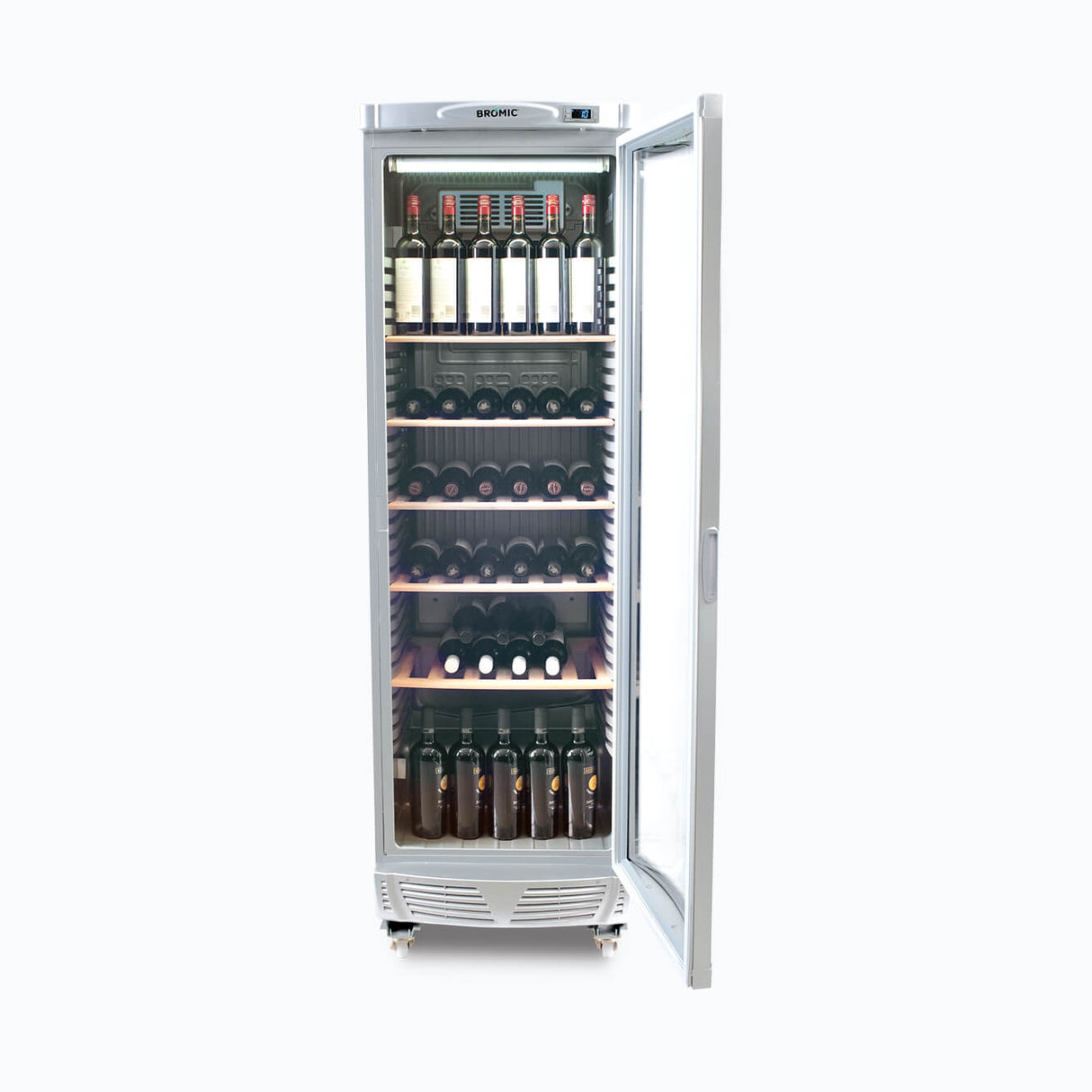 Bromic Wine Fridge - 372L - 1 Door - Curved Glass  (5 Years Warranty)