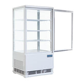 Polar C-Series Energy Efficient Display Fridge White - 68Ltr