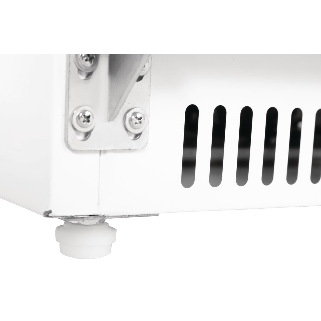 Polar C-Series Glass Door Display Freezer White 365Ltr