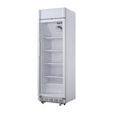 Polar C-Series Upright Display Cooler with Light Box - 346Ltr