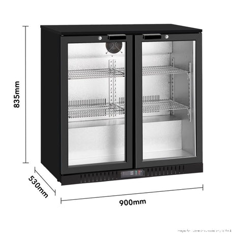 Thermaster LG-208HC – dimensions: 900 W × 530 D × 835 H mm